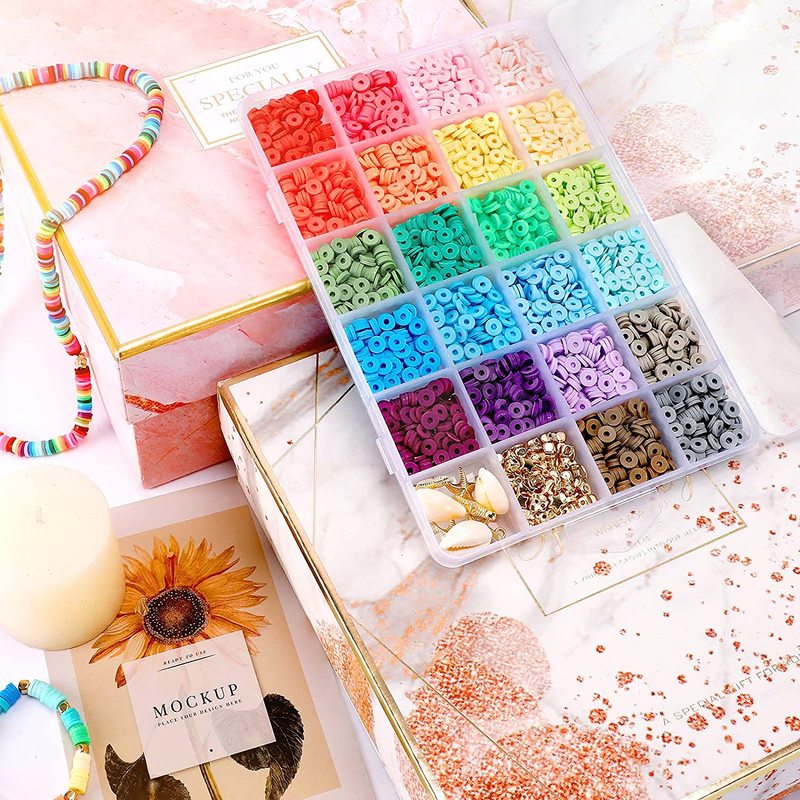 Trendy Ceramic Beads Bracelet Colorful Porcelain