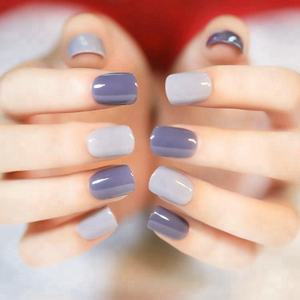 Nuevos Diseños de Arte de Uñas, Adhesivos de Color Sólido para Uñas, Pegatinas Brillantes de Esmalte de Uñas Real para Niñas - Product Image 1