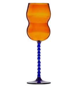 Verre à vin à double bulle créatif personnalisé en gros <span class=keywords><strong>Gobelet</strong></span> en verre à cocktail coupé en forme de <span class=keywords><strong>gourde</strong></span> - Product Image 1