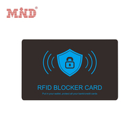 Blocage de cartes RFID et NFC en papier aluminium antivol sans contact Blocage de cartes de crédit Protecteur de cartes maîtres