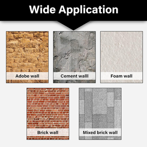 Foret à découper le béton mural en acier au tungstène DZ 125 mm, tige de connexion SDS Plus 220 mm pour blocs de béton, briques, alliage - Product Image 6