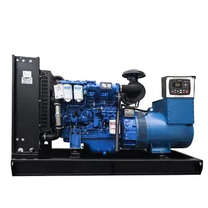 YUCHAI Mesin Diesel 2 Silinder 3 Fase 30KW 40KVA, Generator Dinamo Listrik