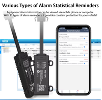 X16B - Localizador GPS Inteligente para Vehículos con Posicionamiento en Tiempo Real 2G+4G, Compatible con Múltiples Alarmas y Posicionamiento Multimodo