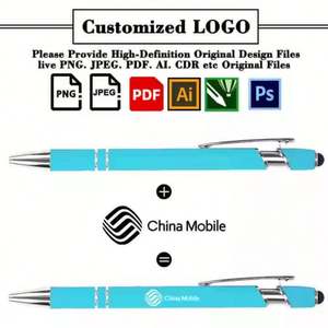 Bolígrafos Promocionales Personalizados al por Mayor con Tinta Negra, Lisos, OEM, con Logotipo Personalizado para Regalos Escolares, de Oficina y Empresariales - Product Image 2