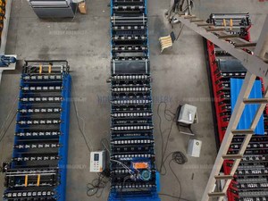 Loại Mới ba lớp cuộn hình thành máy tôn kẽm tấm lợp kim loại mái làm máy ngói làm máy móc - Product Image 4