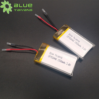 Batterie au dioxyde de manganèse de lithium (Li-MnO2) souple non rechargeable CP702440, 3,0 V, 1500 mAh, Li-MnO2 1500 mAh