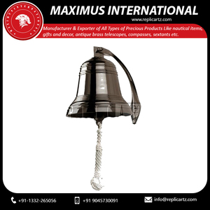 Cloche de porte suspendue en laiton cloches suspendues pour la décoration de bouton de porte, cloche de commerçants de décor de jardin à la maison - Product Image 3