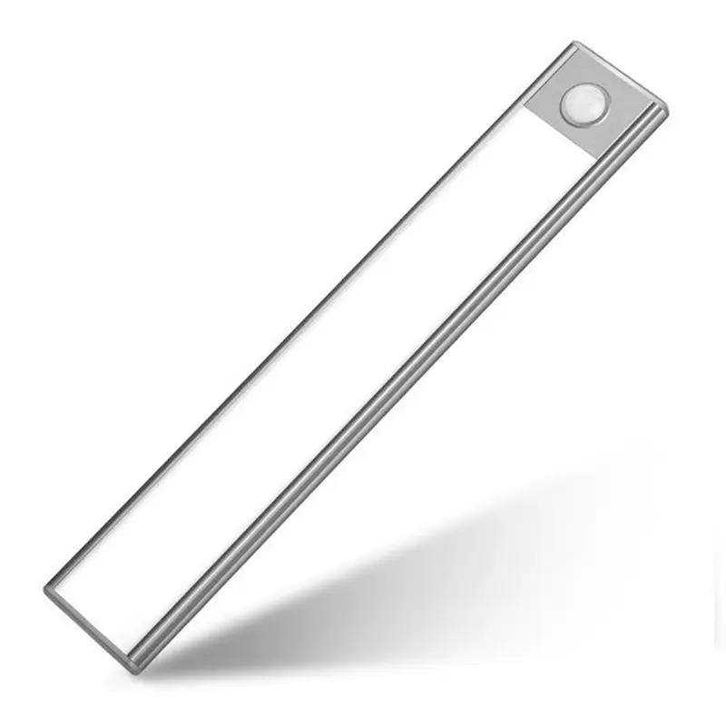 Высококачественный перезаряжаемый тонкий датчик ночного света Горячая Распродажа портативный светодиодный ночник с датчиком для спальни датчик освещения шкафа