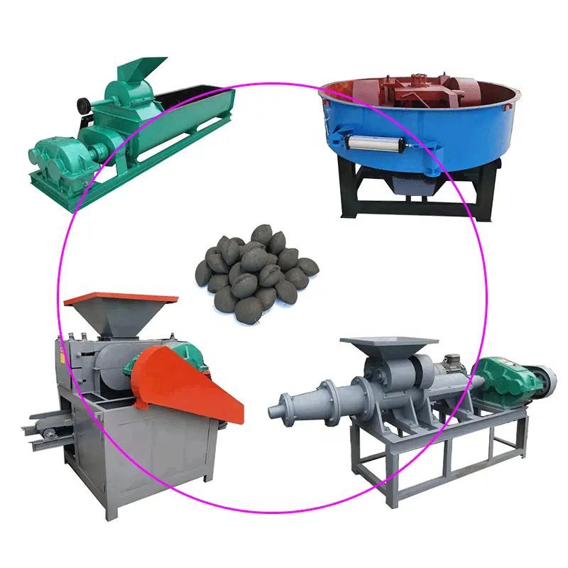 Hot Sale Mold Charcoal Extruder Charcoal Briquette Making Machine