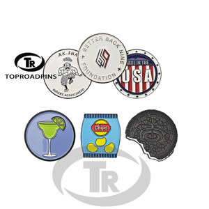 Marcador de Pelotas de Golf Magnético Personalizado, Marcador de Línea y Estampado de Pelotas de Golf de Hierro Metálico - Product Image 1