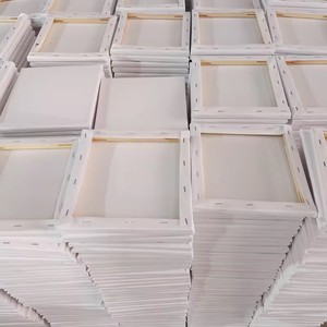 מסגרת ציור שמן בד פאולוניה אורן כותנה פשתן גשם ומצעים וטל פשתן מותאם אישית בגודל גדול בד בינוני 10 ס "מ * 15 ס" מ * 15 ס "מ - Product Image 5