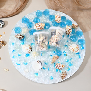 Perles de Coquillages Marins Miniatures Concassés, Coquilles Spirales d'Océan pour Résine, Bougie, Aquarium et Décoration de Bonsaï - Product Image 3