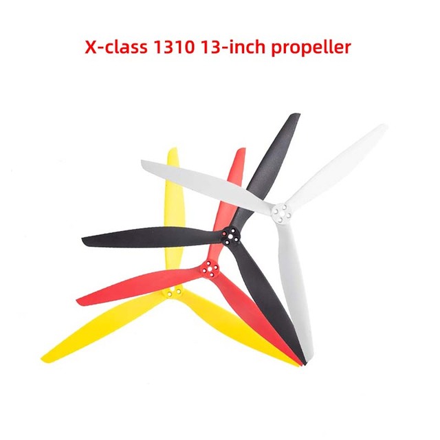 Gemfan 13 Inch X Class Propeller 1310 3-Blade Composite FPV Drone Prop Dual Screw Nut Mount for Heavy Lift Quadcopter