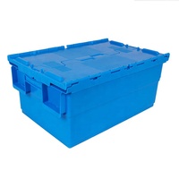 Caisse empilable Wistac pour fruits et légumes Caisse à bras de balle mobile en plastique ventilé avec boîte solide pour le stockage