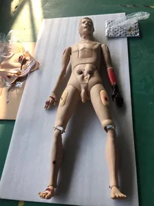 Mannequin de formation avec organes internes Mannequin de traumatisme factice Mannequin médical multifonctionnel avancé en soins infirmiers