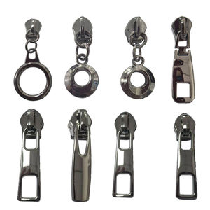 Usine Supply Zinc Alliage Zipper Tête <span class=keywords><strong>Zip</strong></span> Non Verrouillage Tête Extracteur Bagages Zipper Curseurs pour Nylon Zipper - Product Image 3