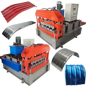 splash guard bh120 arch roll roll forming machine arched sheet roof curved making roll farming machine