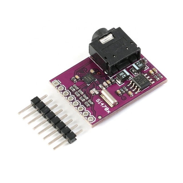 MCU-470 Si4703 FM Tuner Evaluation Board Radio Tuner Board Si4703