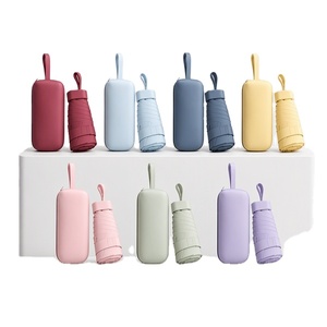 Nouvel Arrivage Parapluie Promotionnel Manuel Pliant en Cinq Sections avec Logo, Portable, Multicolore, Vente en Gros - Product Image 1