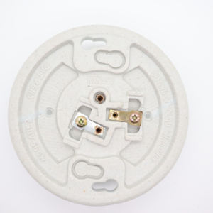 E27 4 Zoll Flaschen lampen halter Keramik Glühbirnen halter für Decke Porzellan Lampen fassung Fuzhou Decken lampen sockel - Product Image 5
