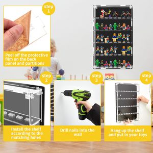 ตู้อะคริลิคติดผนังมีขาตั้งขนาดเล็ก - Product Image 4