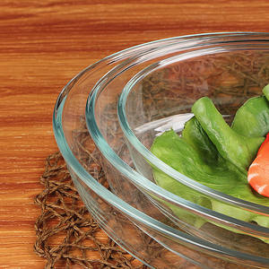 Juego de 3 Platos de Vidrio Ovalados para Hornear y Cocinar, Aptos para Horno, Microondas y Lavavajillas, para Tartas - Product Image 2