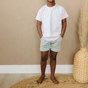 Hot Summer Casual <strong>Shorts</strong> for Boys 100% Cotton Corduroy Fabric Quick Dry Embroidered <strong>Kids</strong> Wear - Product Image 4