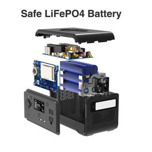 Portable Power Station 350W 700W Outdoor UPS Uninterrupted Power Source Off Grid Power Supply Unit with Battery <strong>Backup</strong> Outdoor - Product Image 6