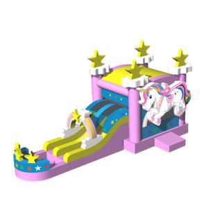 La casa gonfiabile del trampolino dei bambini più venduti adatta a bambini per saltare il castello del trampolino con gli scivoli - Product Image 5