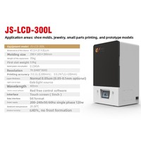 Équipement de photopolymérisation LCD pour la fabrication de chaussures, les dispositifs médicaux, la dentisterie, les applications de modélisation de prototypes, Chine