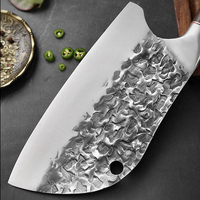 Couteau de boucher professionnel en acier à haute teneur en carbone, lame de 16 cm, manche de 12 cm, outil de découpe écologique pour la cuisine, hachoir à viande, couteau à légumes