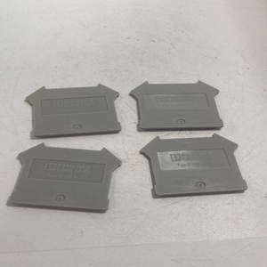 Nouveau Prix Avantageux Original Plaque d'extrémité de terminal Contact Duk410 Gris <span class=keywords><strong>Lot</strong></span> de 4 Nnb Automatisation Industrielle PLC - Product Image 1