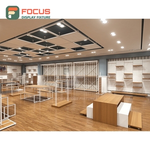 Mueble de Exhibición de Aluminio para Tiendas Industriales, Fábrica de Muebles para Cadenas de Tiendas de Ropa - Product Image 1
