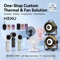Ventilateur portable pliable H20 en gros, ventilateur de cou rechargeable 3600 mAh, 5 vitesses, moteur sans balais, affichage numérique, ventilateur de refroidissement personnel