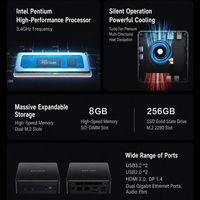 Nouvel Ordinateur de Bureau Mini Tour Lenovo Erazer S100 S300 Direct Usine Intel Pentium 6500Y RAM WiFi 5