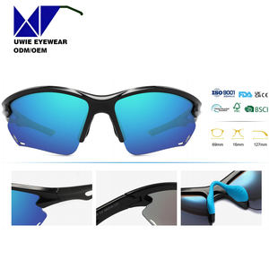 Gafas <span class=keywords><strong>de</strong></span> Sol Deportivas TR Clásicas con <span class=keywords><strong>Lentes</strong></span> Sólidas, Montura Completa, TAC UV400, Cómodas, <span class=keywords><strong>de</strong></span> Gran Tamaño <span class=keywords><strong>para</strong></span> Ciclismo (Modelo - Product Image 5