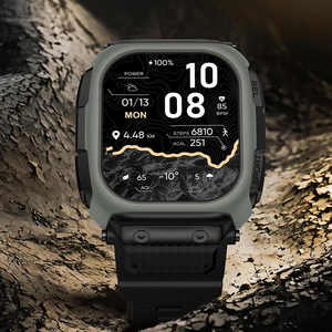 DM66 อัพเกรดนาฬิกาสมาร์ทวอทช์ GPS มัลติสปอร์ต ฟังก์ชั่นนำเข้า-ส่งออกข้อมูล ติดตามการฝึกซ้อมแบบเรียลไทม์ กันน้ำ 5ATM นาฬิกาข้อมือสำหรับเล่นกีฬา - Product Image 1