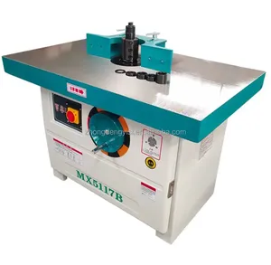 Machine à bois pour bois massif avec alimentation automatique, toupie verticale, tête de coupe, fonctionnalités de façonnage, fraisage et moulage - Product Image 2