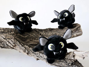 ぬいぐるみぬいぐるみ5インチハロウィンバットカスタムマスコットリアルぬいぐるみ - Product Image 4