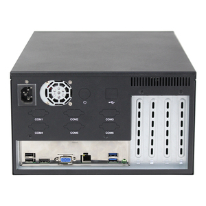 Boîtier PC mural personnalisé OPEN-AIR boîte à chaussures 4 emplacements châssis de serveur à montage mural prend en charge la carte mère MATX avec kits de rails latéraux - Product Image 4