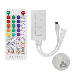 USB SP611E WS2812b Control remoto <span class=keywords><strong>RGB</strong></span> Pixel <span class=keywords><strong>LED</strong></span> <span class=keywords><strong>Strip</strong></span> Dream Color Music Sync BT APP Logotipo personalizable DC 5V/12V/24V SPI Dimmers - Product Image 1