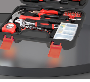 KAFUWELL H21079A 132 Piece <strong>Best</strong>-selling and Economical Application Electrical Toolset Tools <strong>Kit</strong> <strong>Toolbox</strong> Orange