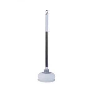 Desatascador de inodoro Lugzi de goma con fuerte succión para desatascar inodoros y desagües - Product Image 5