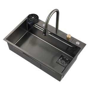 Display digitale tecnologia a nido d'ape cascata lavello da <span class=keywords><strong>cucina</strong></span> con lavello della <span class=keywords><strong>cucina</strong></span> - Product Image 3