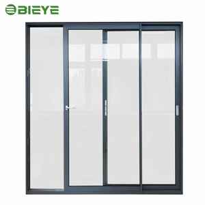 Doppio vetro personalizzato in lega di alluminio <span class=keywords><strong>porta</strong></span> esterna scorrevole buona prestazione antivento <span class=keywords><strong>porta</strong></span> d'ingresso in stile Design moderno - Product Image 6