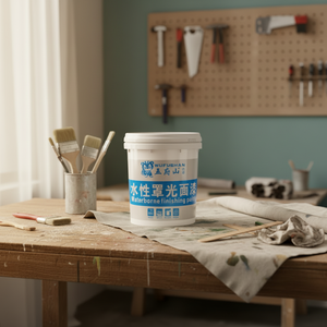 Revêtement architectural Wufushan, revêtement liquide acrylique, monocomposant, semi-brillant, revêtement pour bâtiments à pulvériser - Product Image 3