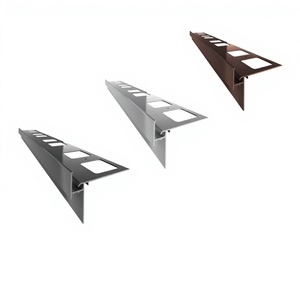 Perfil de aluminio impermeable Renoplast K35 con 5 años de garantía para drenaje de agua en capas de suelo, terrazas y balcones. - Product Image 1