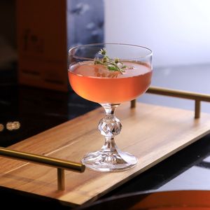 Verres à jus cosmopolites créatifs, verres à martini, verres à cocktail à pied haut sans plomb 200 ml pour fêtes et événements - Product Image 2
