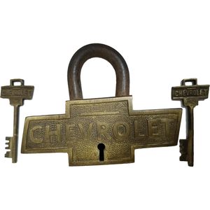 Heavy-Duty Vintage-<b>Lock</b>-1108 Functional Brass Garden Padlock Beautiful Double-<b>Keys</b> <b>Lock</b> with Functional Brass Material - Product Image 2