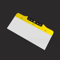 Ensemble de couteaux à enduire pour cloisons sèches de 10 pouces, couteaux à mastic en acier inoxydable avec lame conique pour la décoration murale, outils à main